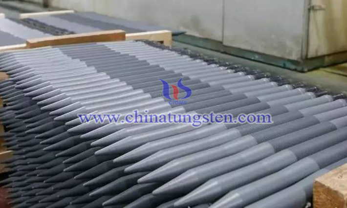 代號(hào)“芒果”的3VBM17型穿甲彈彈芯 代號(hào)“芒果”的3VBM17型穿甲彈彈芯