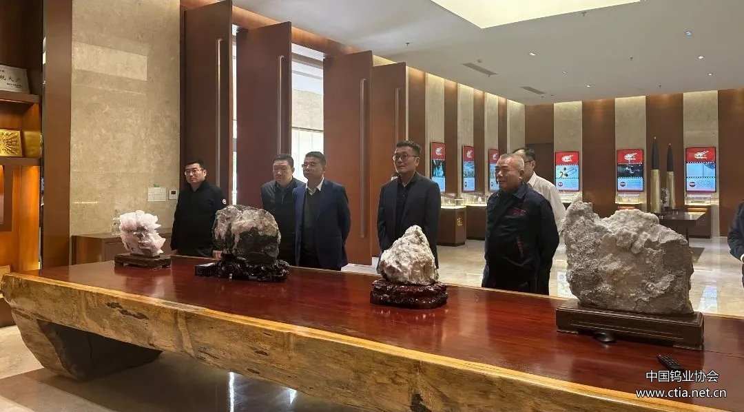 中國鎢業(yè)協(xié)會調(diào)研組在廣東翔鷺鎢業(yè)股份有限公司調(diào)研 中國鎢業(yè)協(xié)會調(diào)研組在廣東翔鷺鎢業(yè)股份有限公司調(diào)研