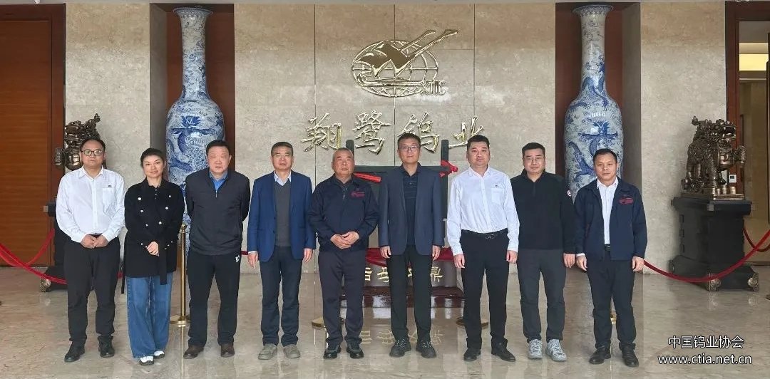 中國鎢業(yè)協(xié)會調(diào)研組在廣東翔鷺鎢業(yè)股份有限公司調(diào)研 中國鎢業(yè)協(xié)會調(diào)研組在廣東翔鷺鎢業(yè)股份有限公司調(diào)研